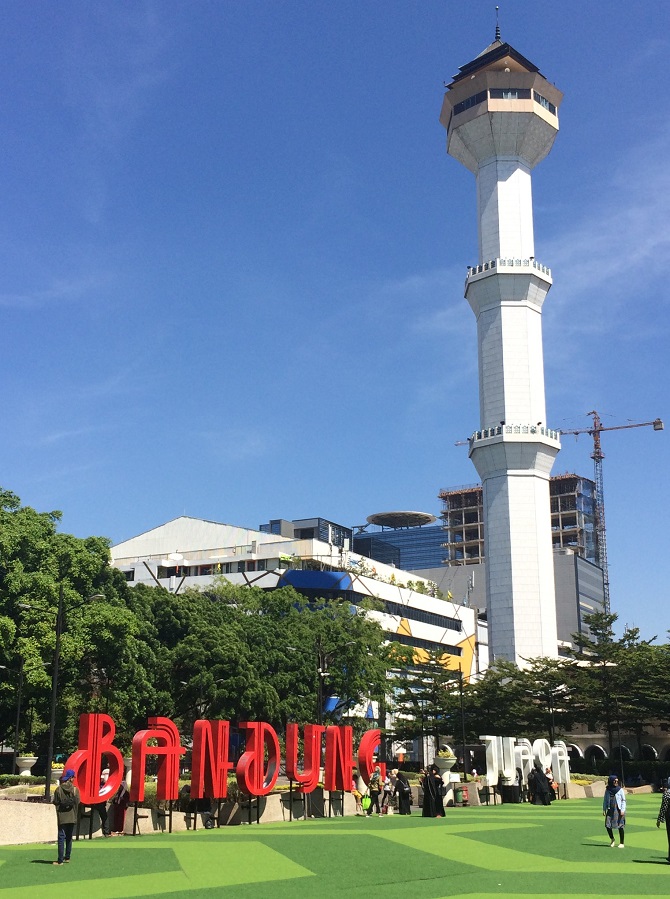 Bandung city centre, Bandung, Indonesia (July 2019).