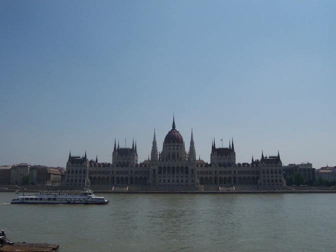 Hungarian Parliament Building, Budapest, Hungary (June 2012).