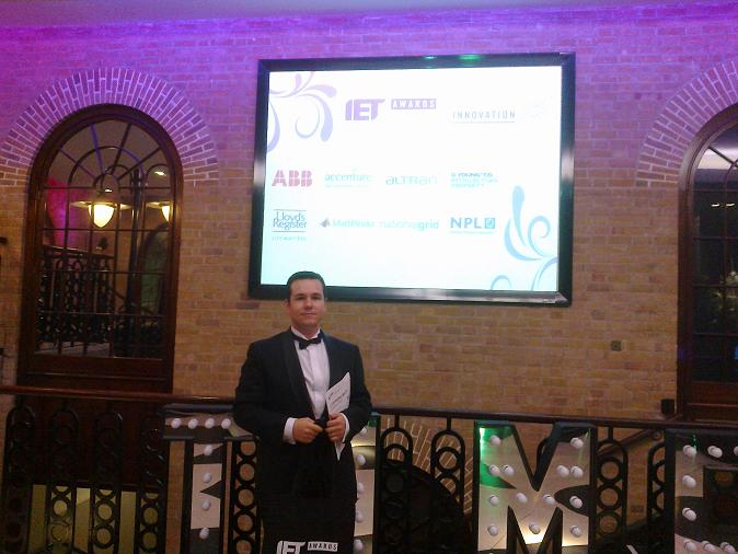 IET Innovation Awards 2012 (November 2012, London, United Kingdom).