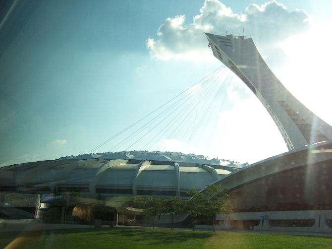 Olympic Stadium of Montreal, QC, Canada (August 2009).